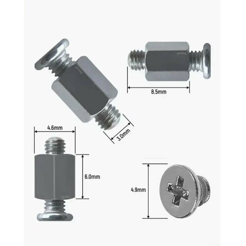 M2 SSD Стойка с винтом для крепления 3мм М2 Креплеж msi 186₽