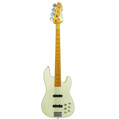 Markbass mb gv 4 gloxy val cream cr mp бас-гитара с чехлом, jj, активный преамп, цвет кремовый
