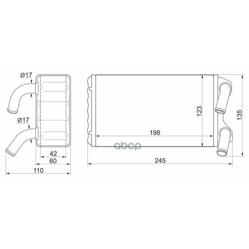 Радиатор Отопителя Салона Tg-Rih001379110-S10-951 TiGuar Honda Cr-V 95-99 Ti-Guar арт TGRIH0013 5380₽