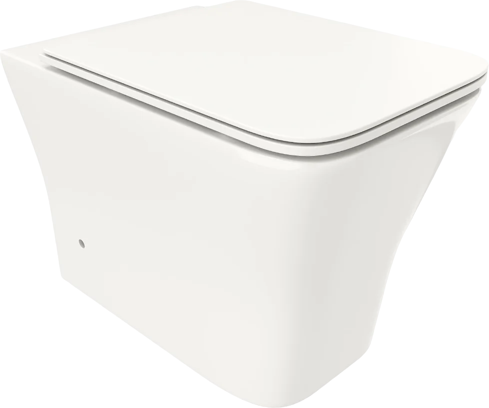 фото Унитаз приставной Cerutti Spa Marmolada F 8906 безободковый, с микролифтом /8906