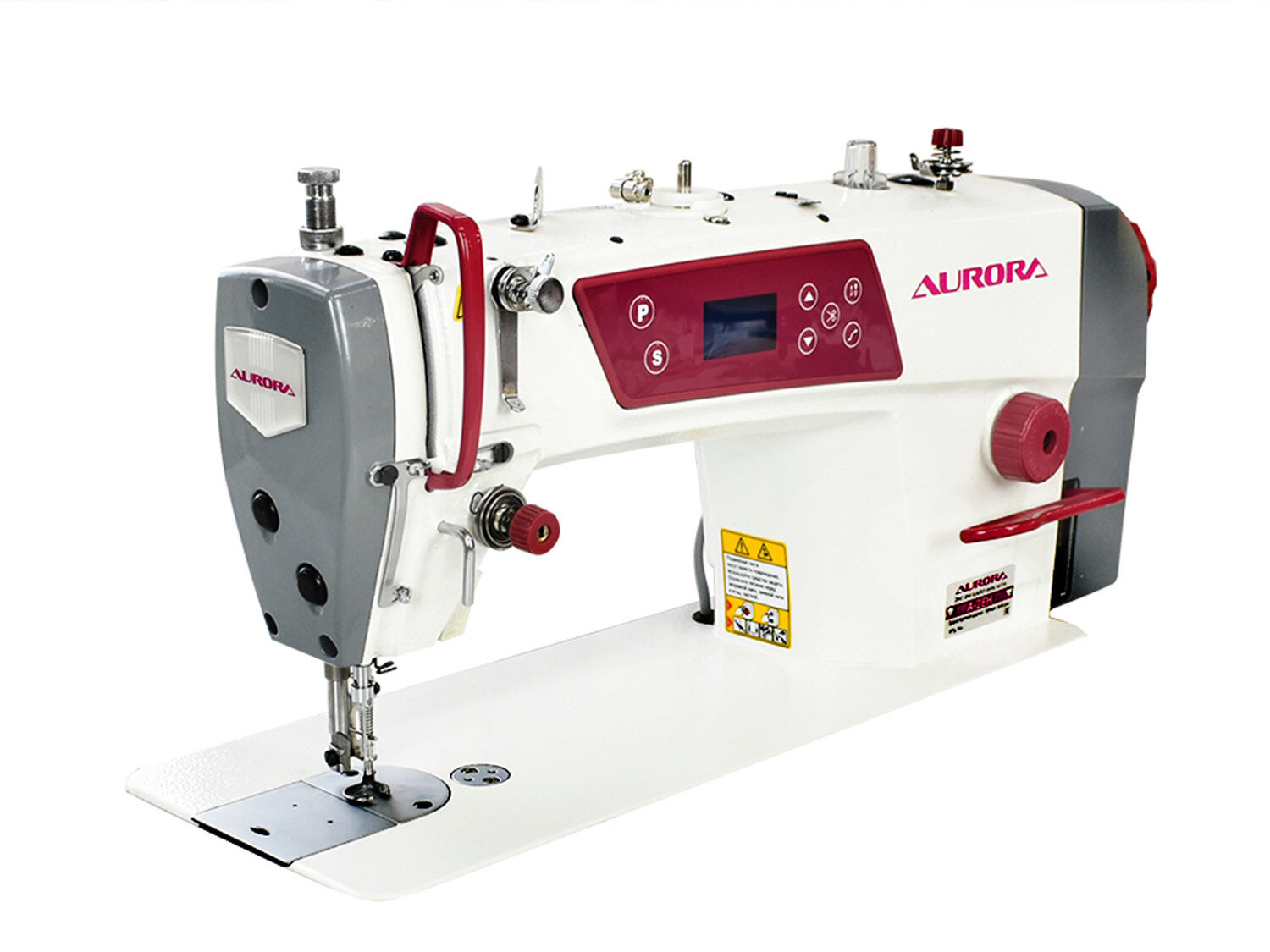 Прямострочная промышленная швейная машина Aurora A-2EH с укороченным столом...