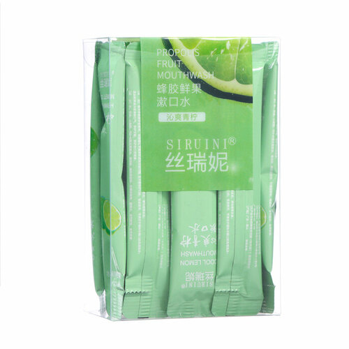 Набор ополаскивателей для рта в стиках со вкусом лайма 20шт по 11 мл 536₽