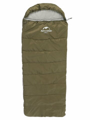 Спальник Naturehike U series envelope sleeping bag with hood U250 Army Green