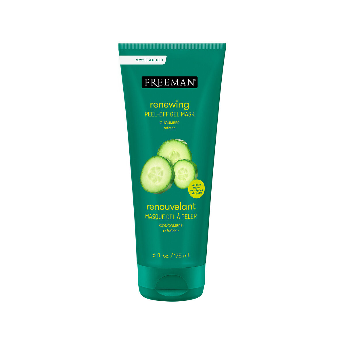 Очищающая маска-пленка с огурцом Freeman Cucumber Renewing Peel-Off Gel Mask 175 мл