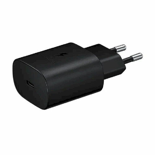 Сетевое зарядное устройство Samsung 25W USB Type-C black (EP-T2510XWEGRU) сетевое зарядное устройство для samsung ep t1510 с type c входом 15w цвет black