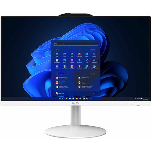 Моноблок MSI PRO AP242 12M-250RU 238 FHD Intel Core i3-12100 8 Gb 256G SSD no ODD Intel HD Graphics Wireless KBM Non-touch W11S Черный 85155₽