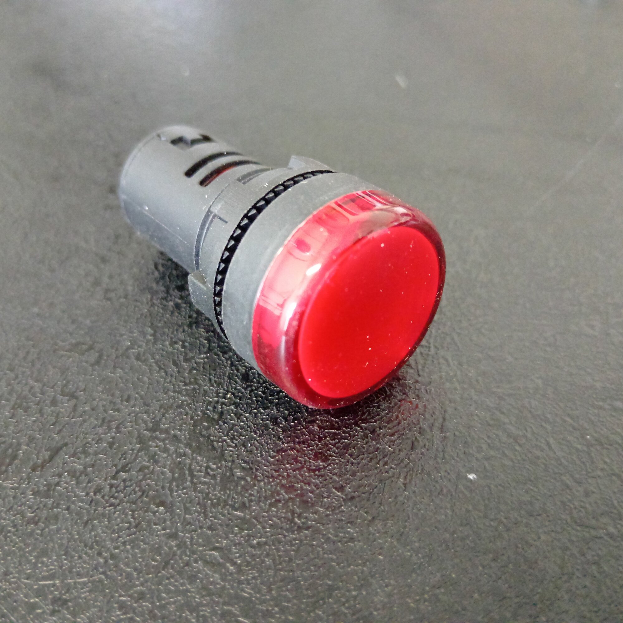 Индикатор светосигнальный со светодиодной матрицей AD-22DS красный 220В