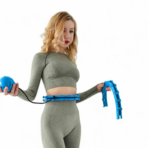 Массажный смарт обруч Хула Хуп с утяжелителем ZET-605 1290₽