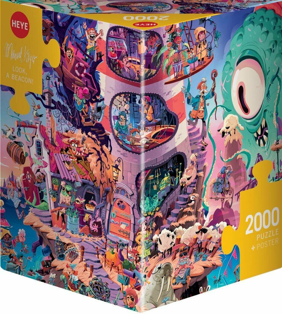 Puzzle-2000. Смотри, маяк! HEYE - фото №1