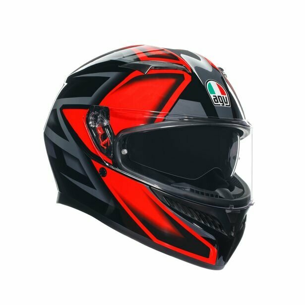 Шлем AGV K-3 Compound Black-Red