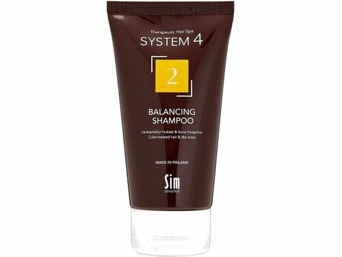 Терапевтический шампунь №2 для сухой кожи головы и поврежденных волос System 4 2 Balancing Shampoo