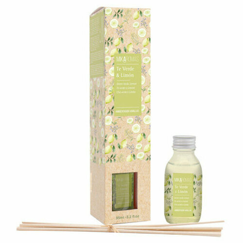 Аромадиффузор mikaromas зеленый чай и лимон 95мл 2358₽