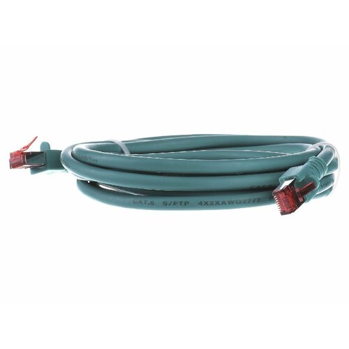 RJ45 8 8 соединительный шнур кат6 3м EC6000 3m gn SFTP 3921₽