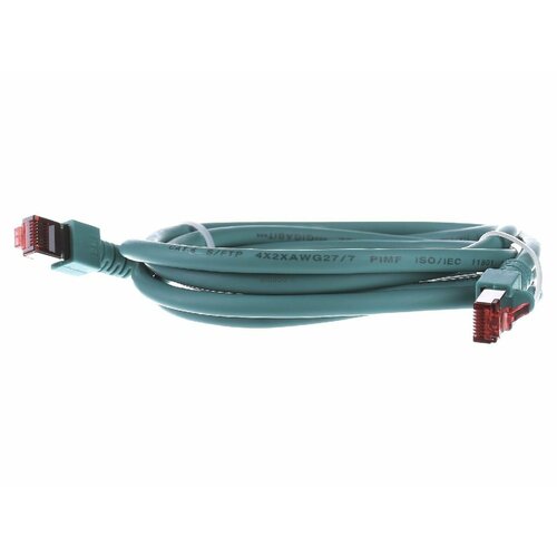 RJ45 8 (8) соединительный шнур кат.6 2м EC6000 2m gn S/FTP