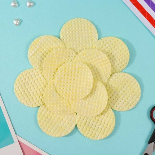 Ватные диски желтый 50 шт в пэ пакете 339₽