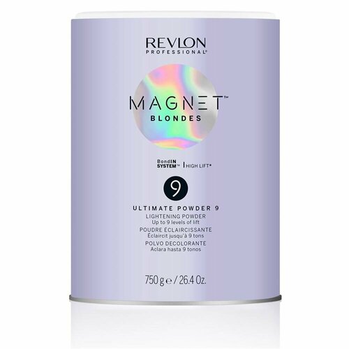 revlon magnet blondes ultimate крем пероксид с добавлением масла 9% 900 мл RP Magnet Blondes 9 Ultimate powder lightening powder Нелетучая осветляющая пудра 750г