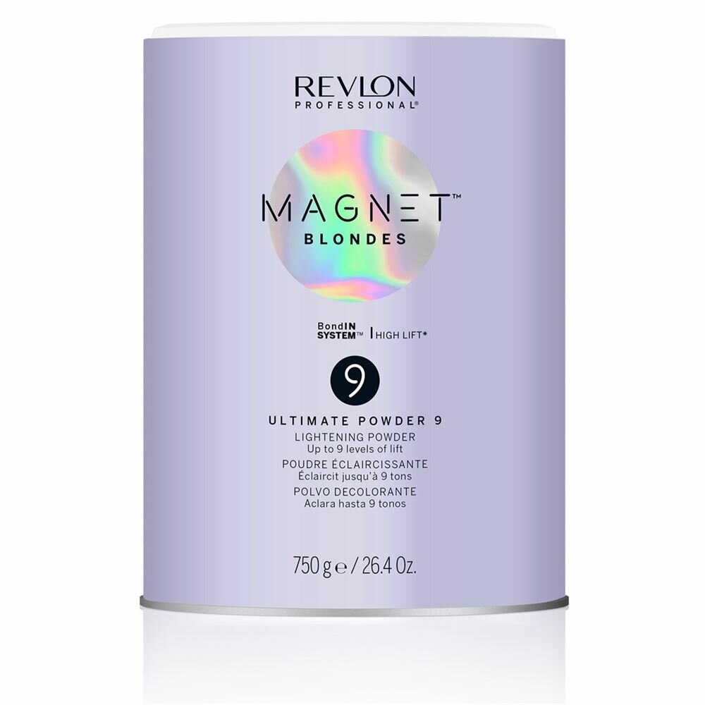 Краска для волос Revlon Professional Magnet Magnet™ Blondes 9 Ultimate Powder Lightening Powder, Нелетучая осветляющая пудра, 750 г