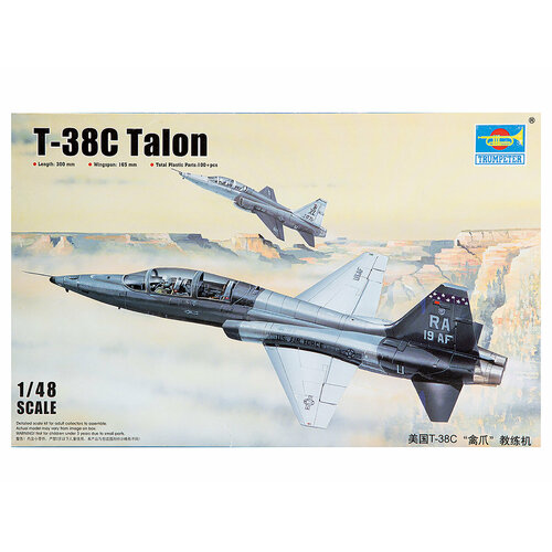 02877 Trumpeter Американский учебный самолёт T-38 Talon (1:48)