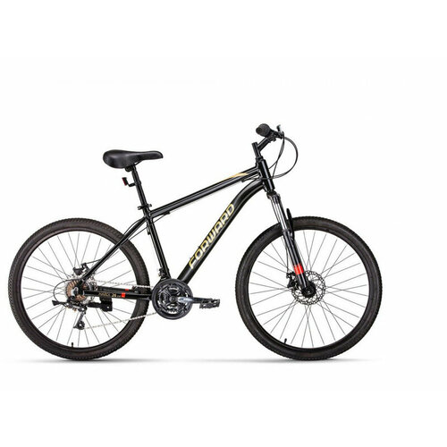 Горный велосипед Forward Hardi 26 20 D FR год 2024 цвет Черный-Желтый ростовка 18 17880₽