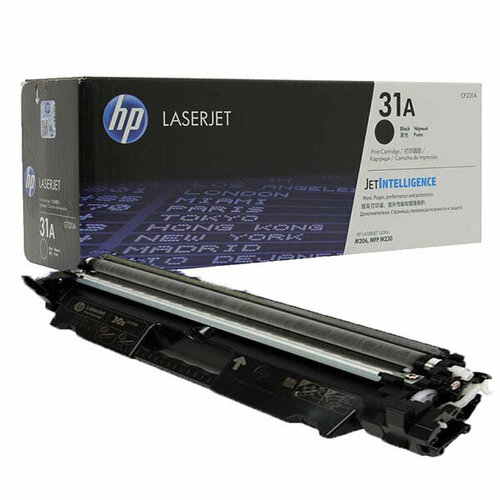 CF231A HP 31A Тонер-картридж черный для HP LaserJet Ultra M230sdn (5 000 стр.) картридж hp 31a cf231a 5000стр черный