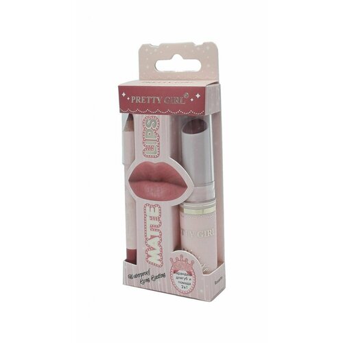 Farres cosmetics Помада для губ + карандашPretty Girl, 2 в 1 Matte lips, орхидея