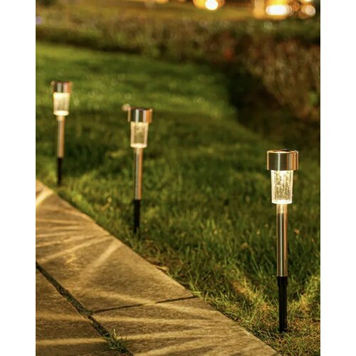 Уличный светильник на солнечной батарее комплект 10 шт