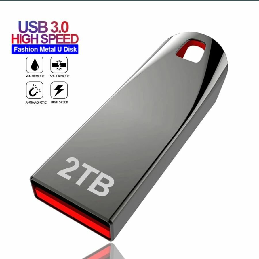 USB флэш-накопитель 3.0 / дубликатор / металлический корпус 2 ТБ высокоскоростной