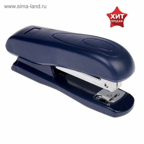 Степлер DOLCE COSTO №24/6, до 25 листов, пластиковый корпус, синий (10990)