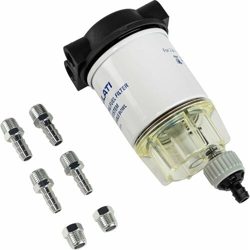 Фильтр топливный 10 мк с креплением и водосборником Osculati 17-661-33 4329₽