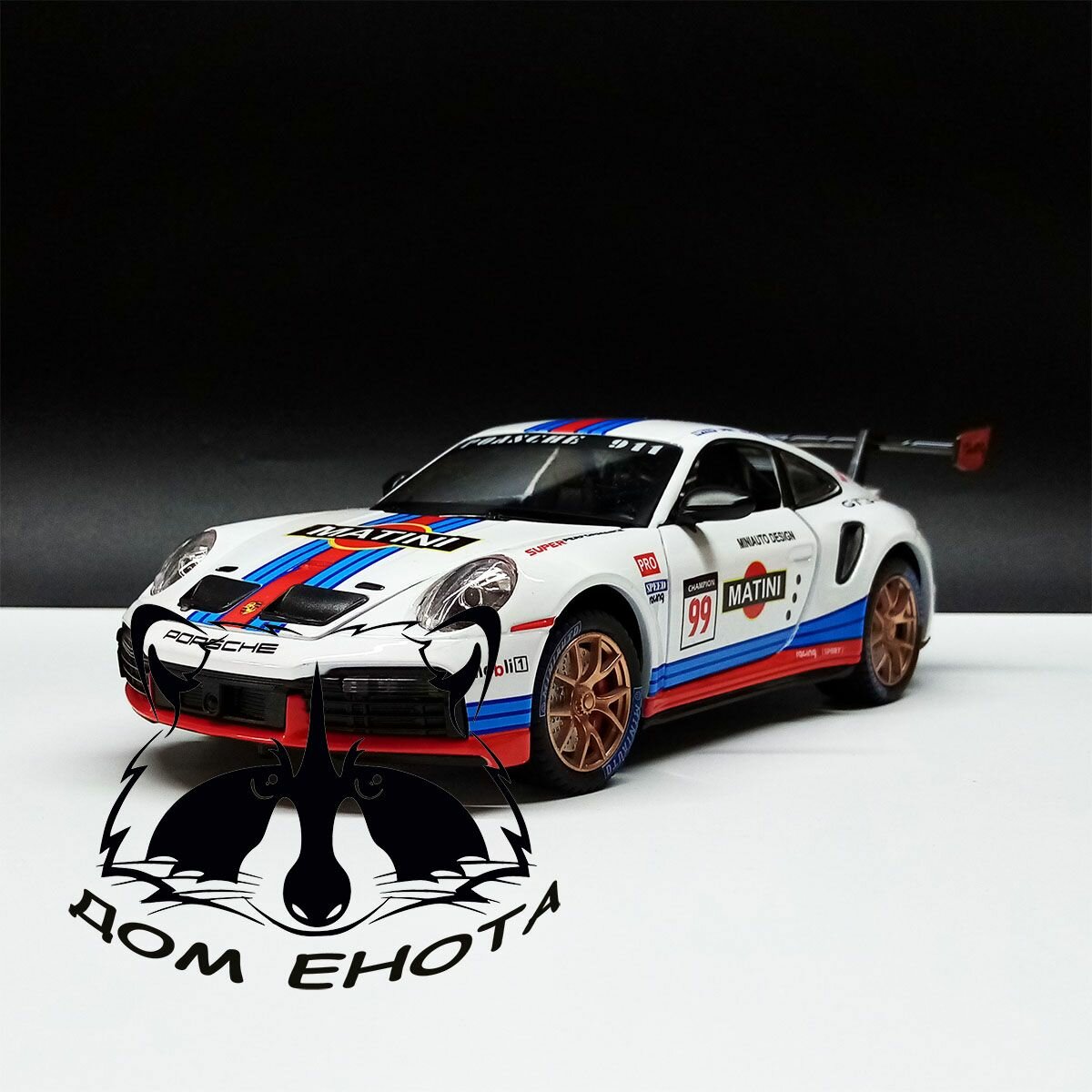 Машинка Porsche 911 GT3. Инерционная коллекционная модель Порше 911 GT3. Машинка игрушечная металлическая 1:24