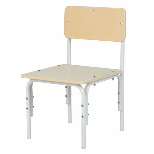 Стульчик детский растущий Мой малыш 1-2 группа БежевыйБелый 1540₽