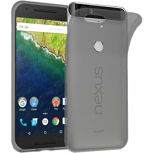 Накладка силиконовая для Huawei Nexus 6P серая