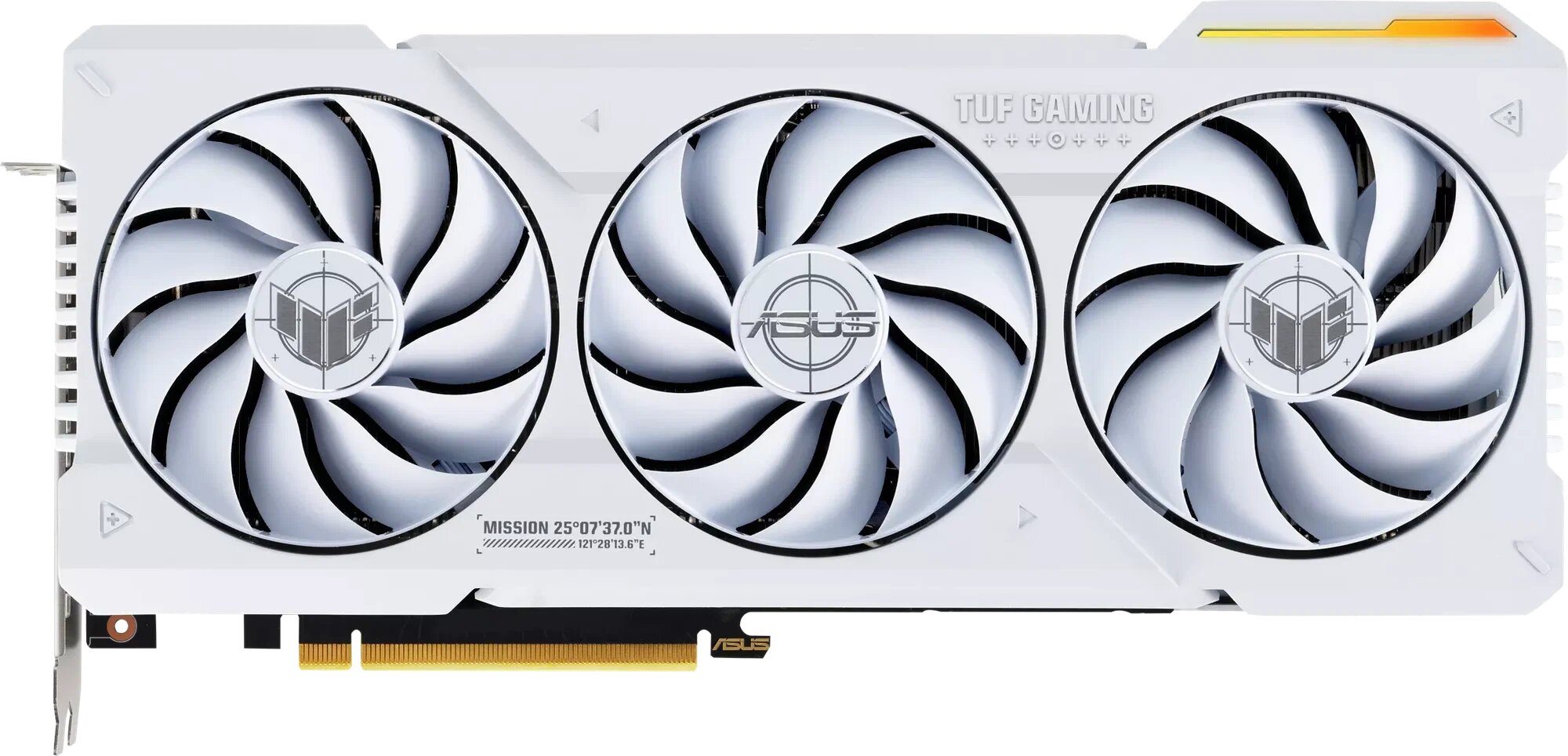 Видеокарта ASUS TUF GeForce RTX 4070 Ti SUPER GAMING OC White 16GB (TUF-RTX4070TIS-O16G-WHITE-GAMING), (90YV0KF2-M0NA00)