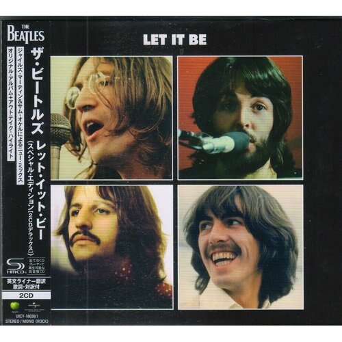 Beatles-Let It Be [Deluxe Special Edition] {Digisleeve} < 2021 Universal SHM-CD Japan (Компакт-диск 2шт) компакт диск eu the beatles let it be deluxe edition