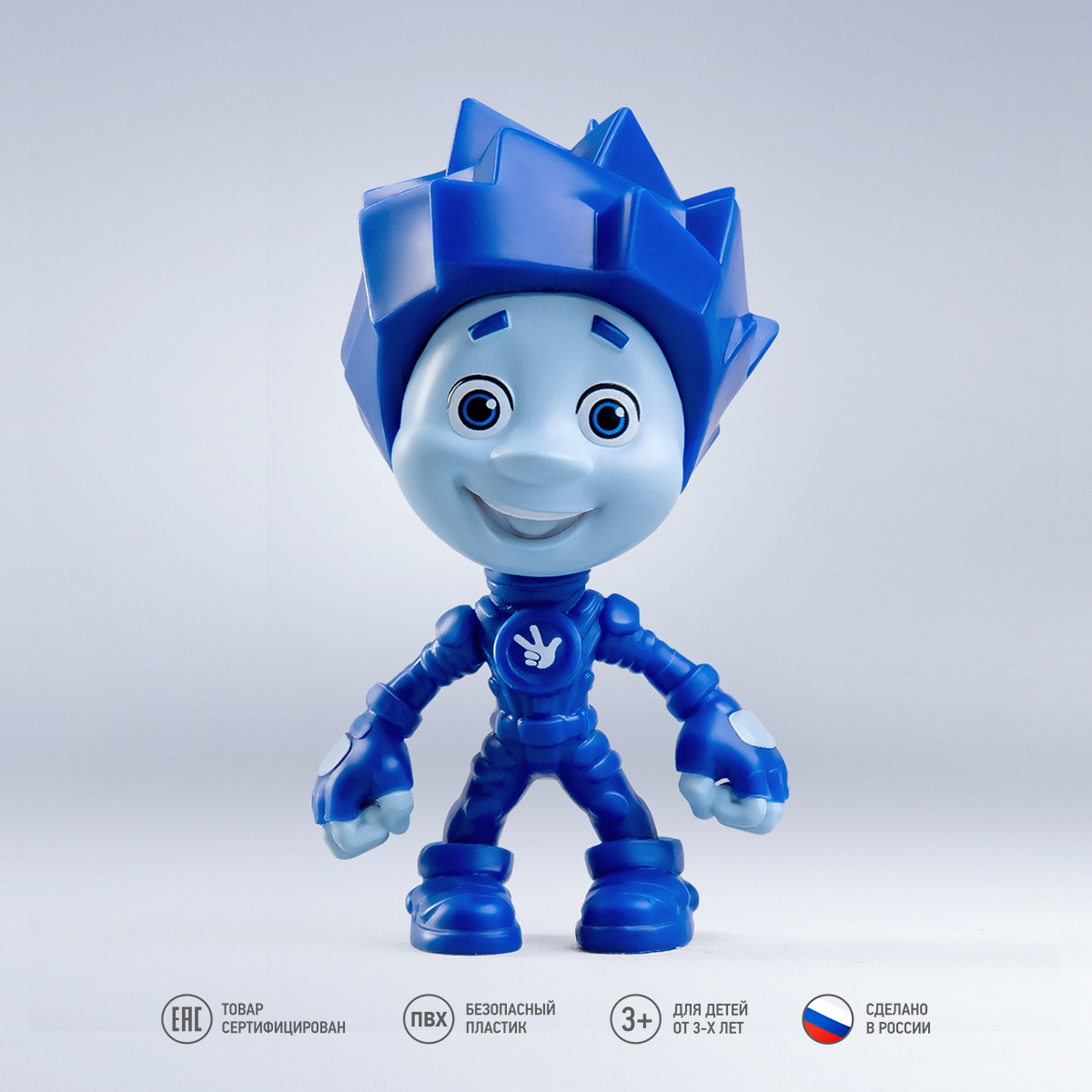 Коллекционная игрушка PROSTO toys детализированная подвижная фигурка Нолик персонаж мультфильма Фиксики