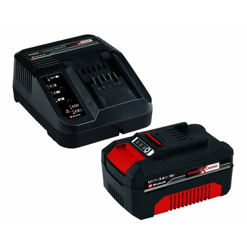 Зарядное устройство + аккумулятор Einhell 18 В, 3 А/ч, модель PXC 4512041