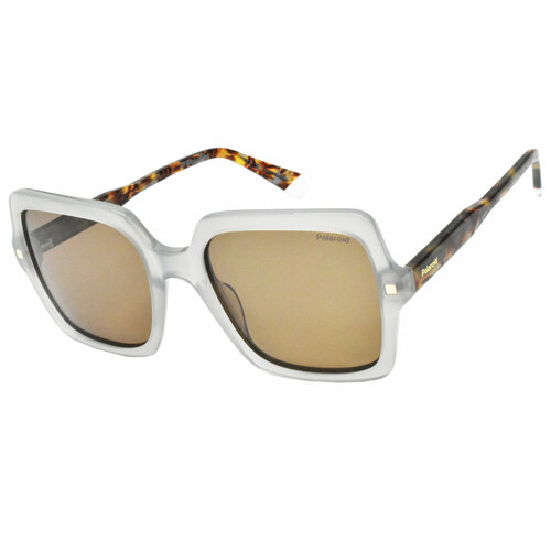 Солнцезащитные очки Polaroid PLD 4165/S/X, серый, коричневый