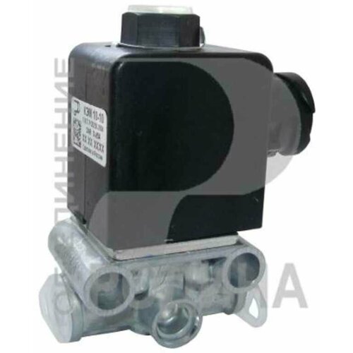 Клапан электромагнитный КАМАЗ 24V разъем байонетный, КЭМ 10-10, Объединение Родина