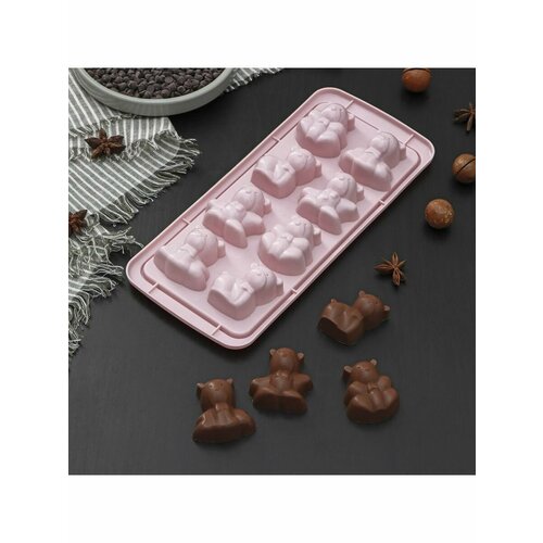 Форма для льда и шоколада Зверята 410₽