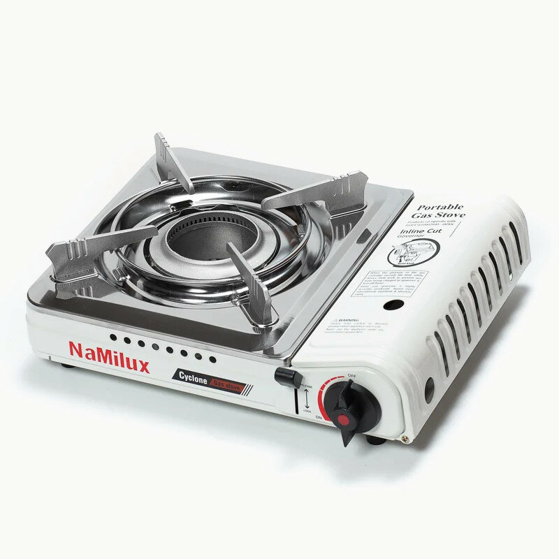 NaMilux Газовая плита NaMilux NA-3961PS Cyclone Белый / Стальной