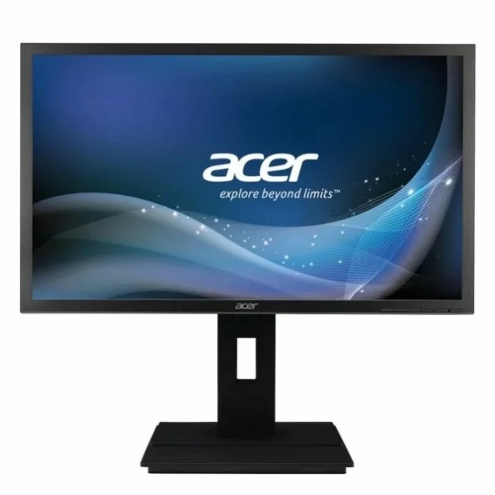 Acer Монитор Acer 23.8" B246HYLAYMDPR Black (IPS, 1920x1080, D-sub+DVI+DP, 6 ms, 178°/178°, 250 cd/m, 100M:1, MM, Pivot) UM. QB6EE. A05