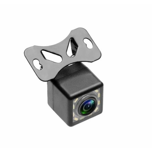 Автомобильная камера заднего вида с подсветкой 12 LED светодиодов универсальная парковочные линии 650₽