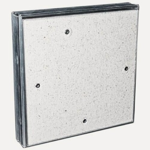 Изображение товара Люк ревизионный Evecs D Ceramo 400х400 скрыт. монтаж съемный (алюминий)