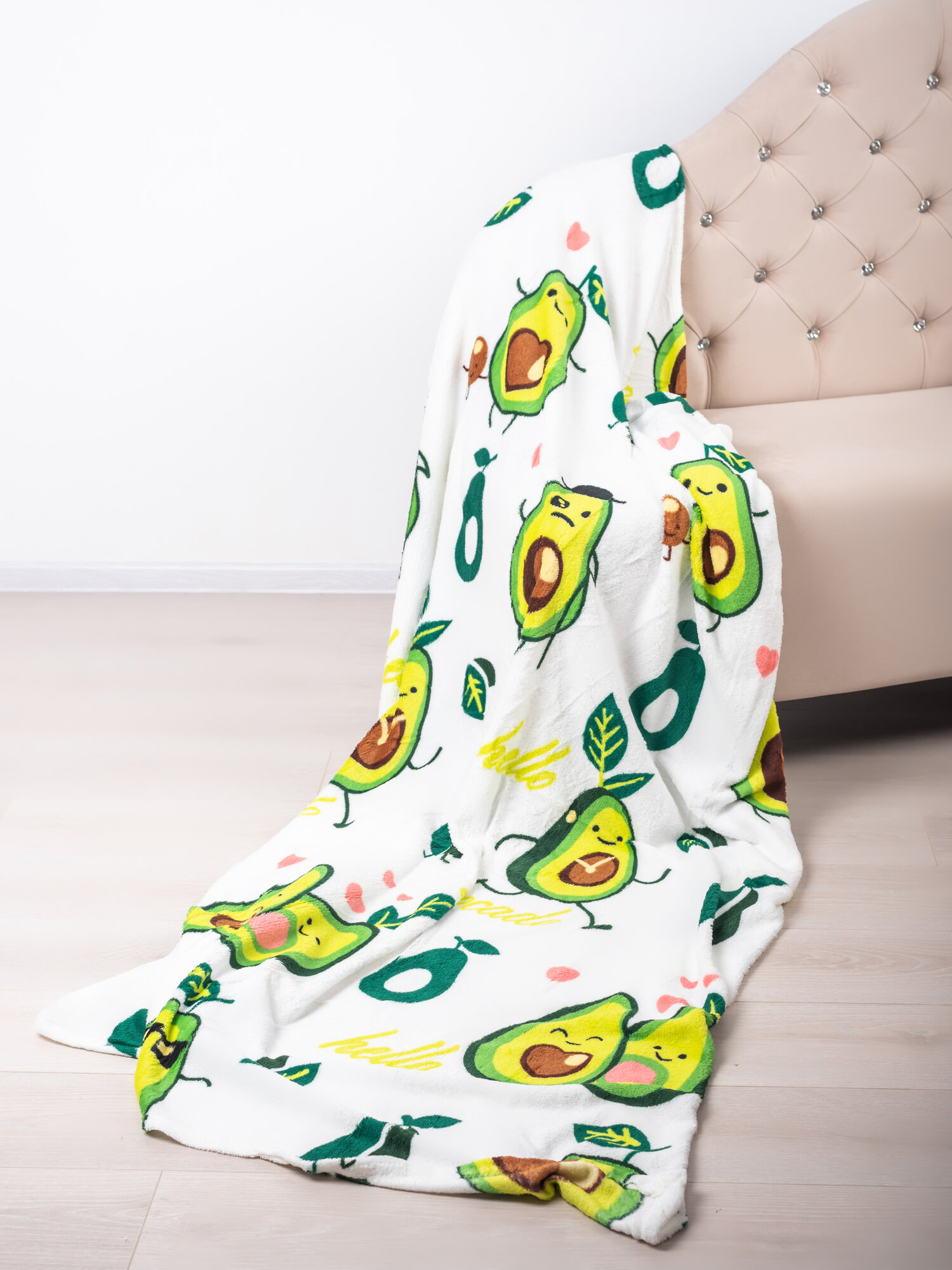 фото Теплый плед "Авокадо"