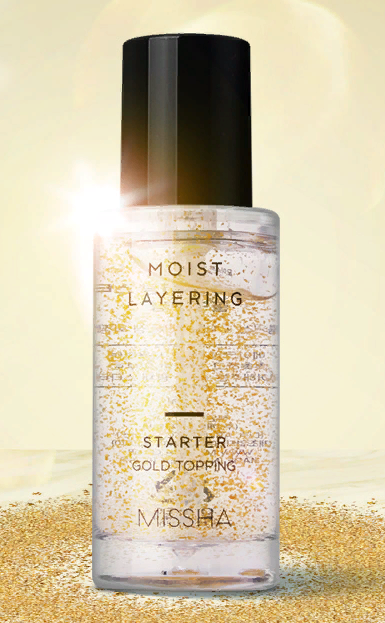 Missha Основа под макияж Moist Layering Starter, 30 мл, Gold Topping