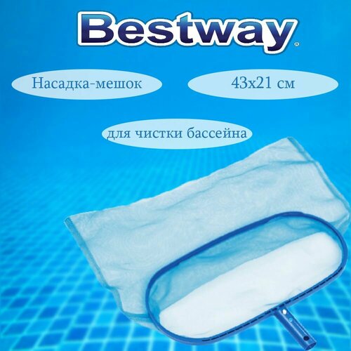 Насадка-мешок для чистки бассейна BESTWAY Flowclear, Китай, 43х21 см.