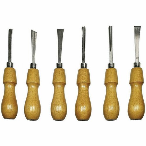 Набор инструментов для резьбы по дереву Excel Blades Deluxe Woodcarving Chisel Set набор модельных ножей и лезвий delux excel сша