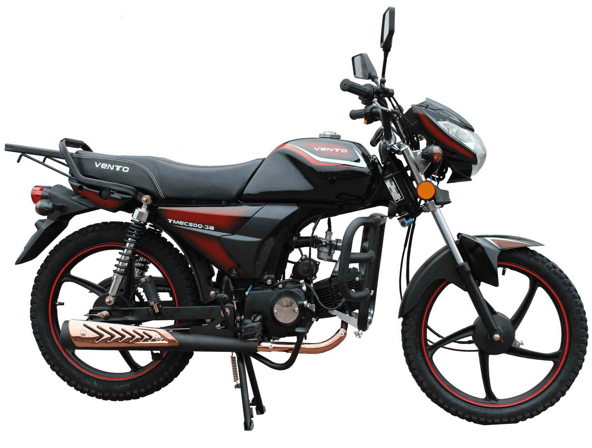 Мопед VMC VENTO RIVA II SX 110 куб. см.(49)7л. с. серия CH1100 черный (кик-стартер/электростартер)