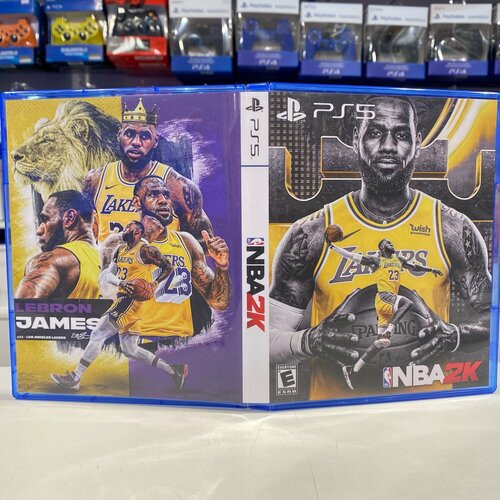 Эксклюзивная обложка PS5 для NBA James №2 nba 2k21 ps5