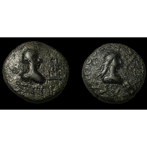 Фофорс 290-291 год н. э. Бюст царя / Бюст императора. Античная монета статер. Боспорское Царство
